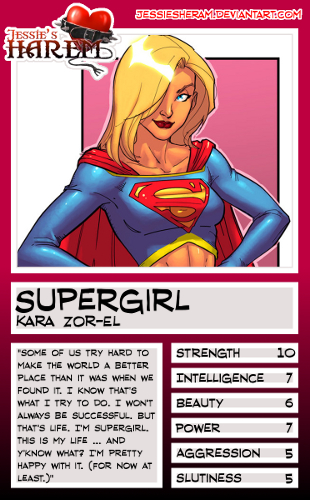 Trading Card - Supergirl