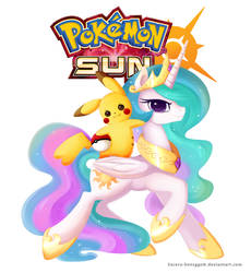 Pokemon Celestia Sun version -sticker!