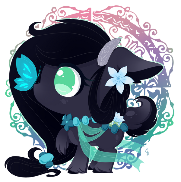 Chibi Pony Dahlia