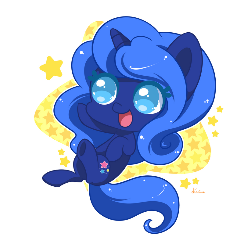 Chibi Star Rounded Chibi Star Satin by Exceru-Karina on DeviantArt