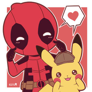 Deadpool and Detective Pikachu!