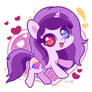 Chibi Purple Eye