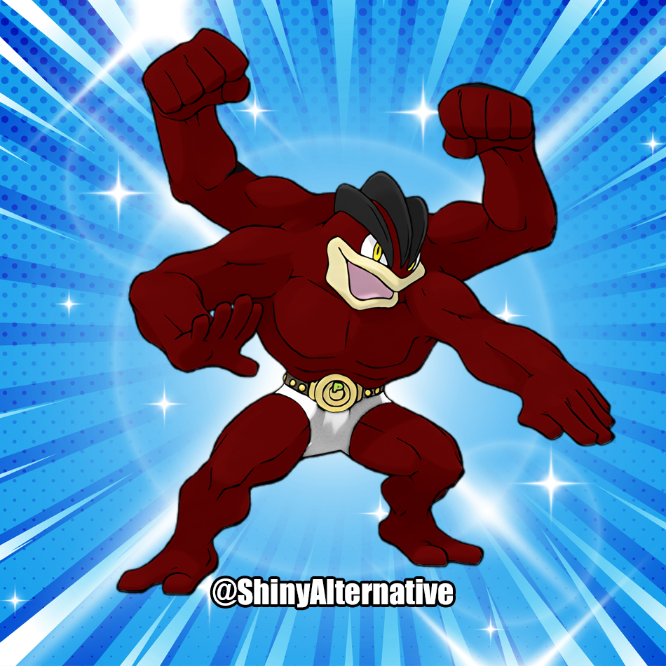 Machamp Shiny by HBORUNO on DeviantArt