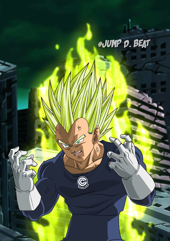 super saiyajin vegeta by salvamakoto on DeviantArt