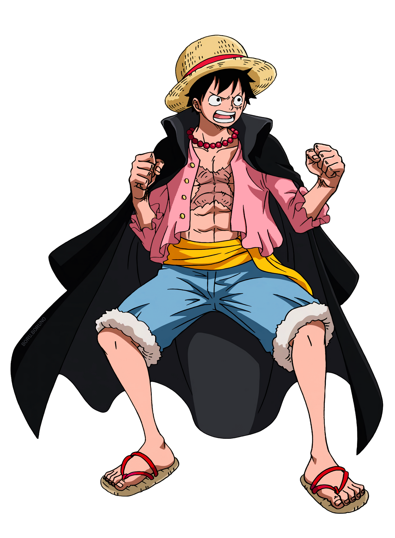 Luffy Render Deviantart Monkey D. Luffy Render by HBORUNO on DeviantArt