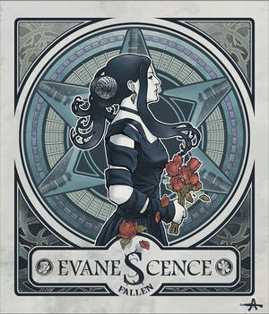 Evanescence in Art Nouveau2 by ameeeeba