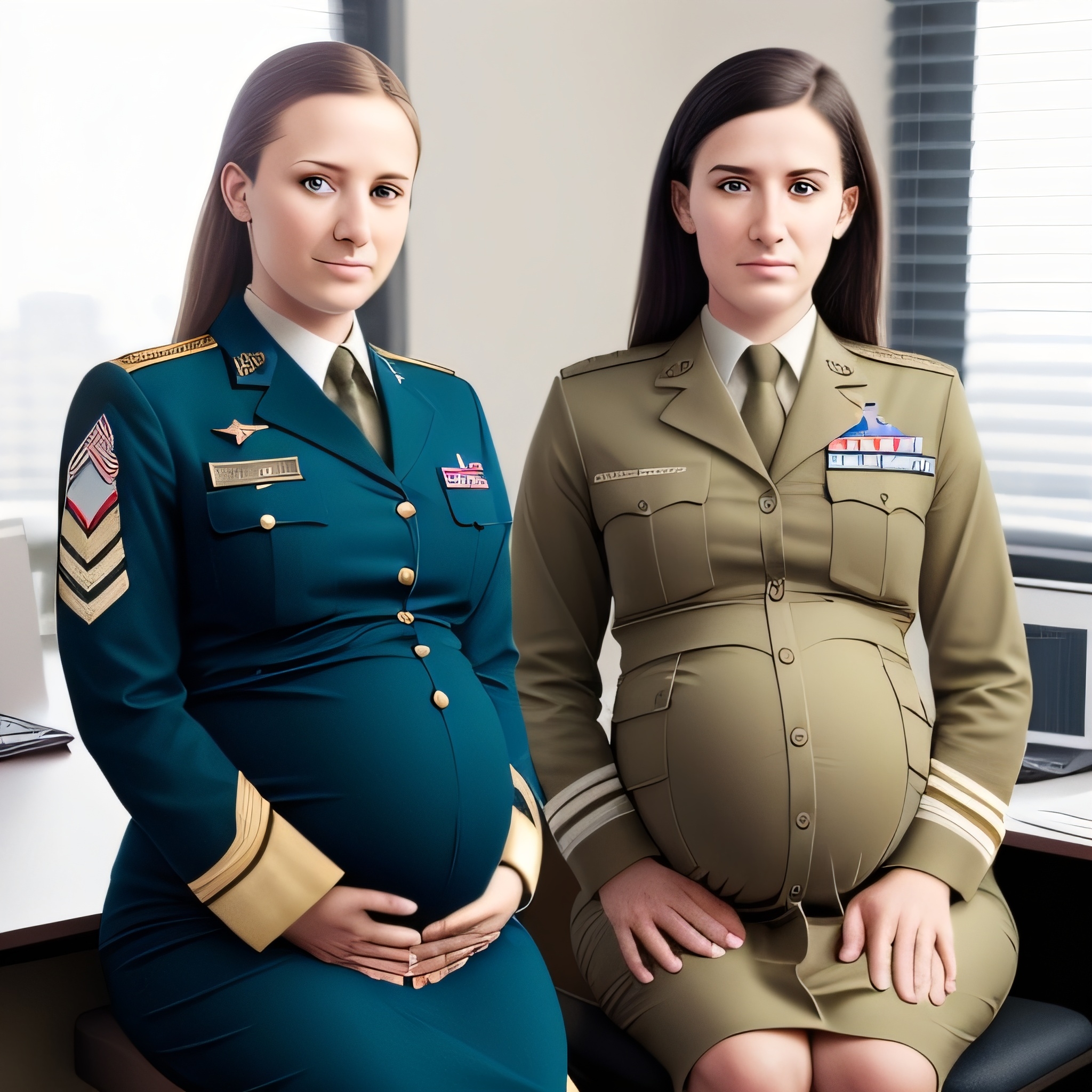 Pregnant military woman 38 by nsl69 on DeviantArt