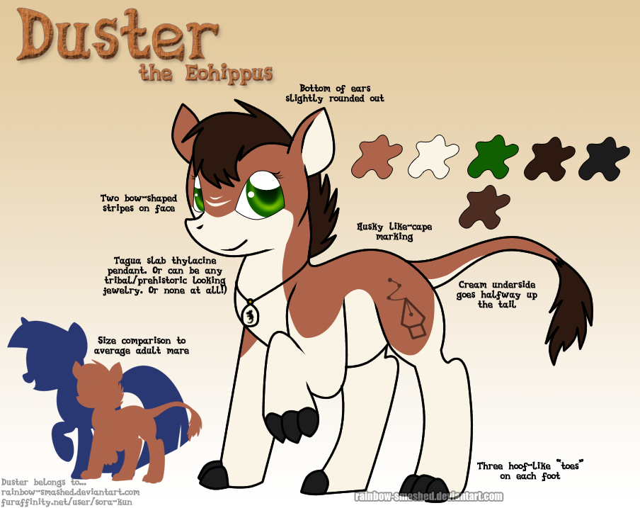 Duster Ref (New Ponysona)