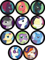 Paper Pony Buttons: Round 2
