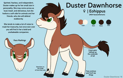 Duster Dawnhorse [Non-MLP Ref]