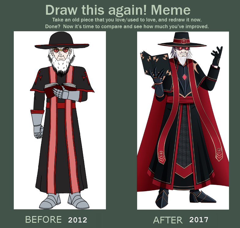 Meme Before and After: Father Samiel