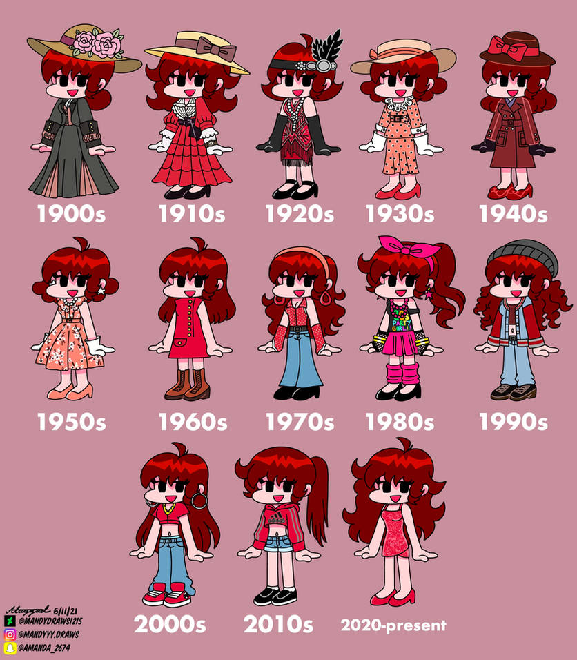 FNF Girlfriend In Fashion History Timeline By MandyDraws1215 On DeviantArt fnf-girlfriend-in-fashion-history-timeline-by-mandydraws1215-on-deviantart