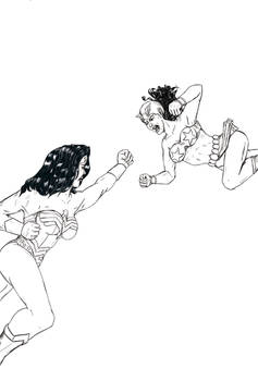 WonderWoman vs Darna 'inks'