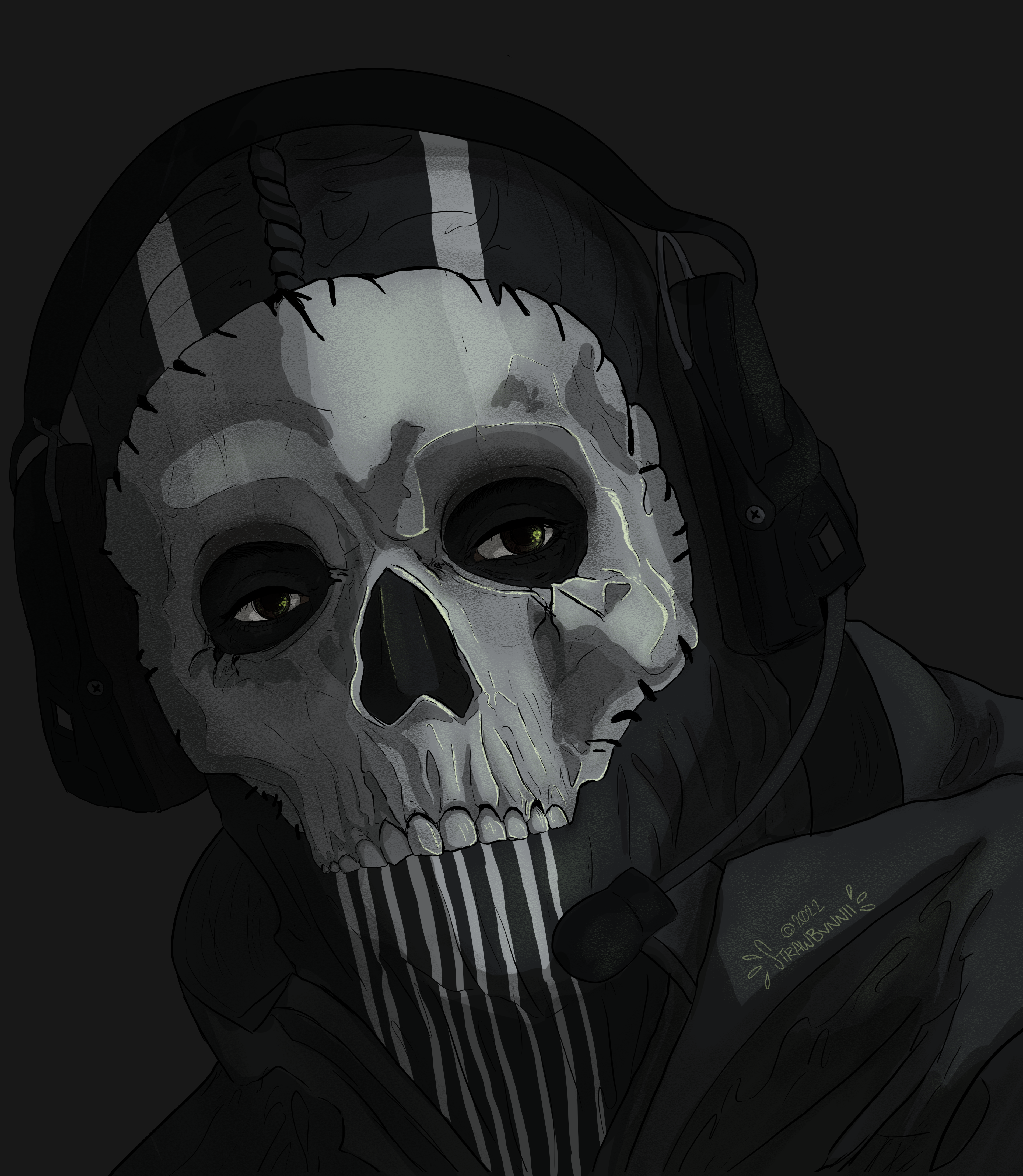 Simon 'Ghost' Riley (COD MW2) by 661ave on DeviantArt