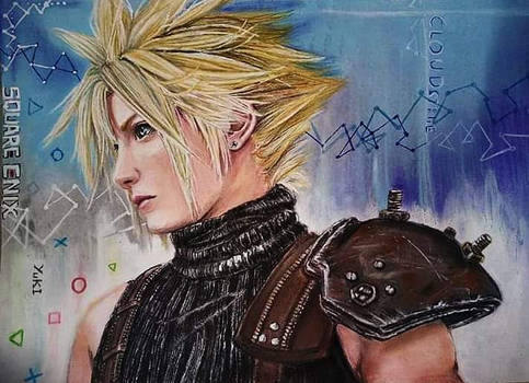 FF VII REMAKE CLOUD STRIFE