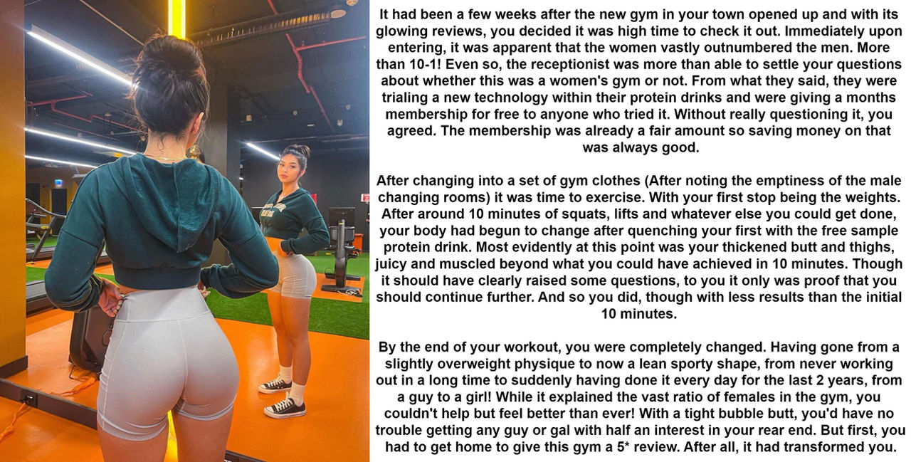 The New Gym TG Caption by MicroTGCaps on DeviantArt