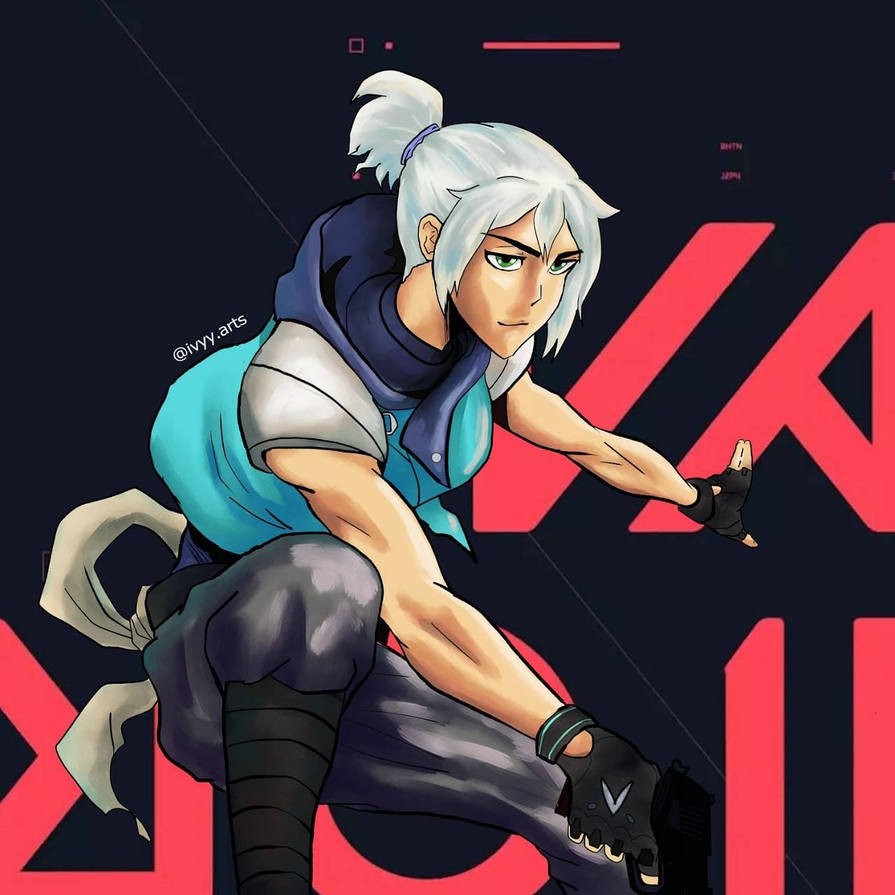 Jett VALORANT fanart by Laerte110 on DeviantArt