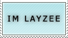 I'm Lazy DA stamp by niedec