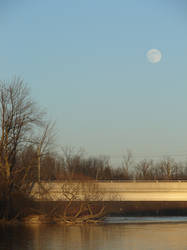 Moon over Troubled Bridge