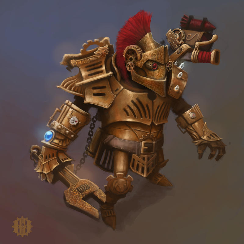 Clockwork Forgemaster Concept Clockwerk by StoryKillinger on DeviantArt