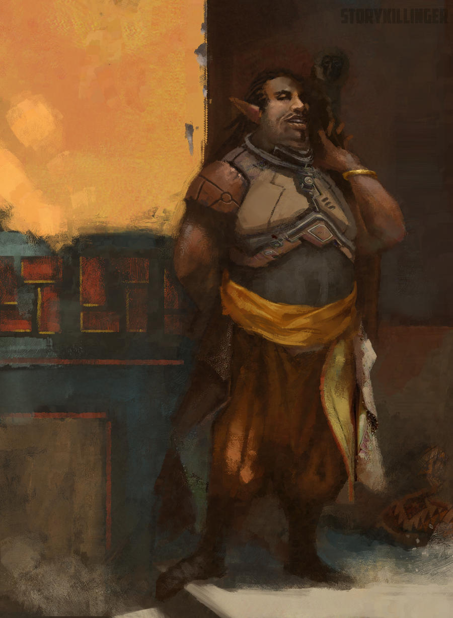 Fat Elf - Shadowrun by StoryKillinger on DeviantArt