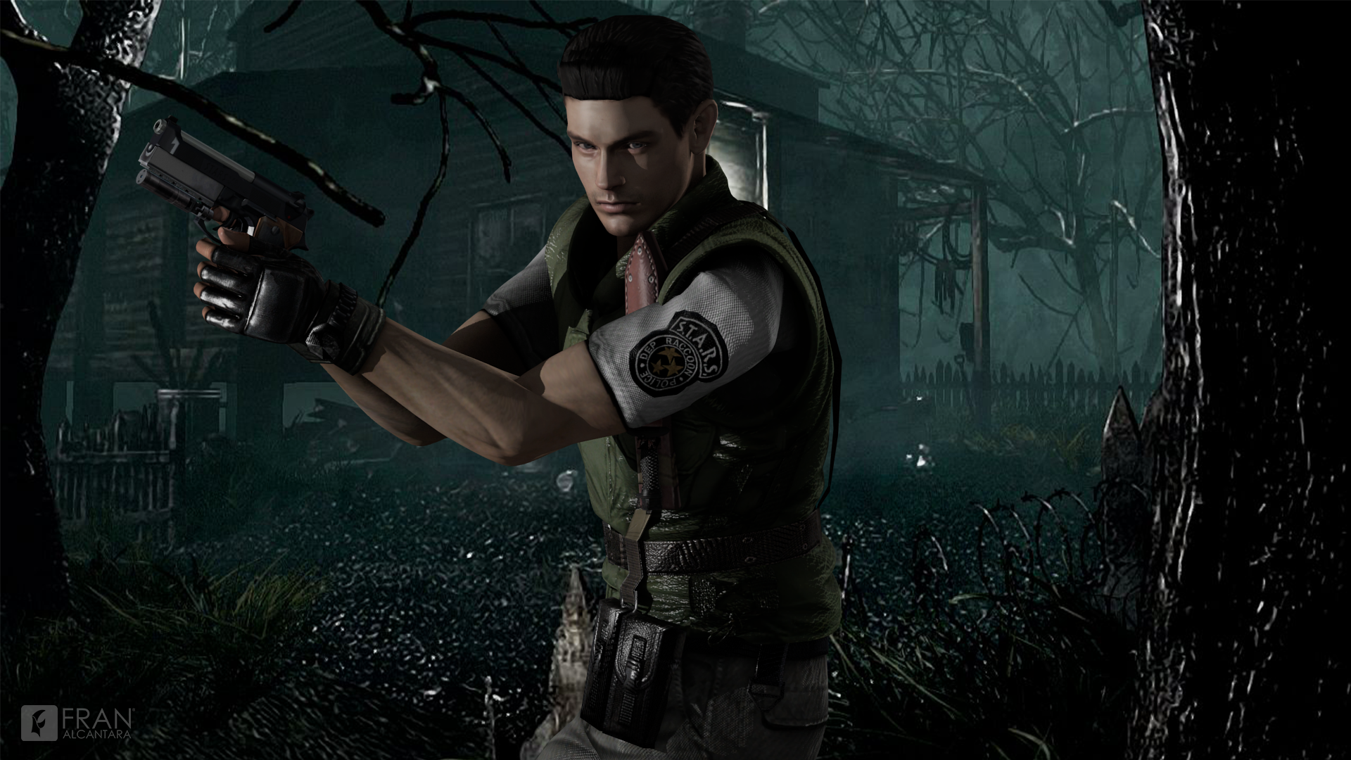 Remastered 1.3. Resident Evil Chris Redfield.