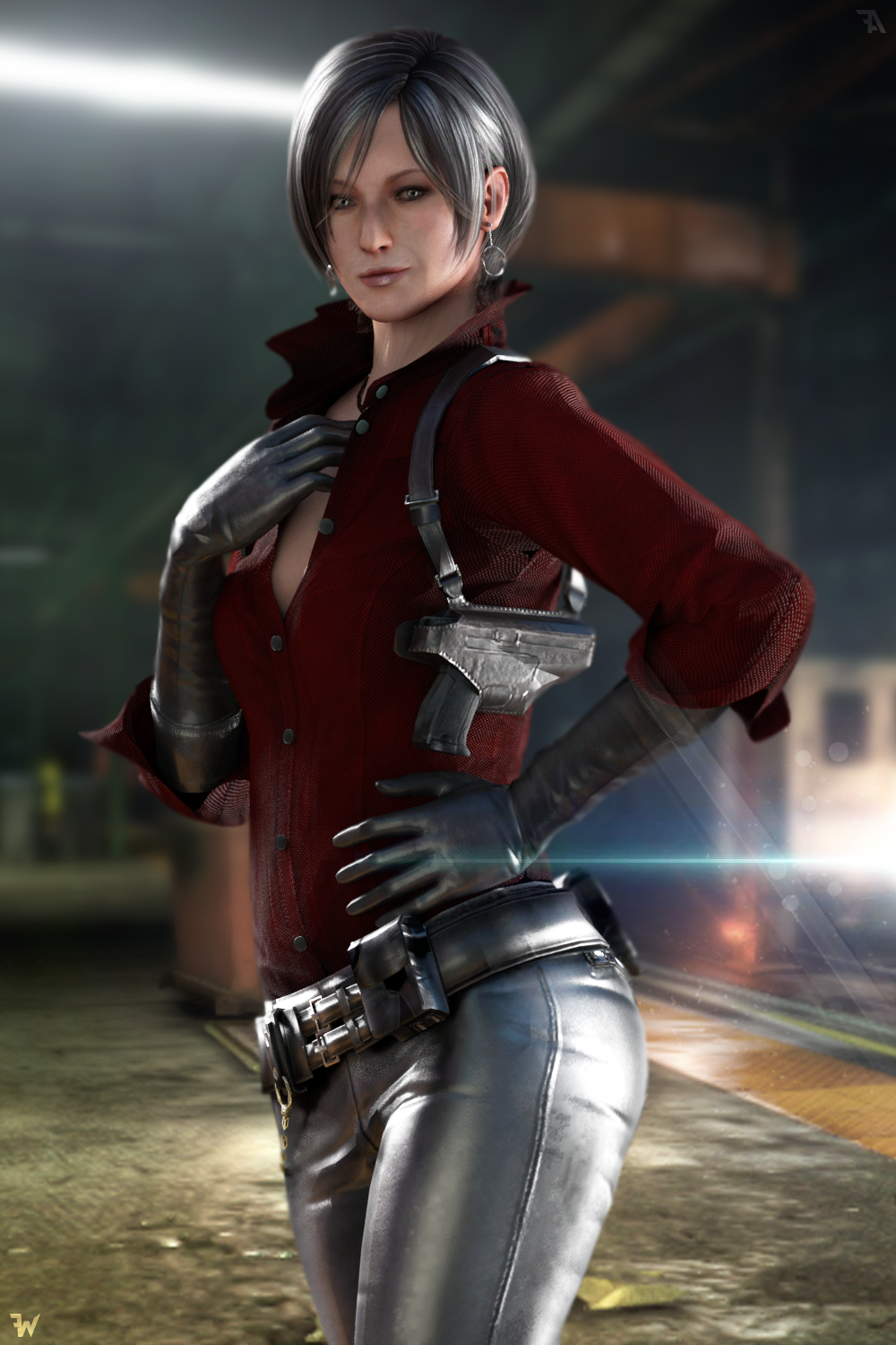 Resident Evil 2 Remake - Ada by LordHayabusa357 on DeviantArt