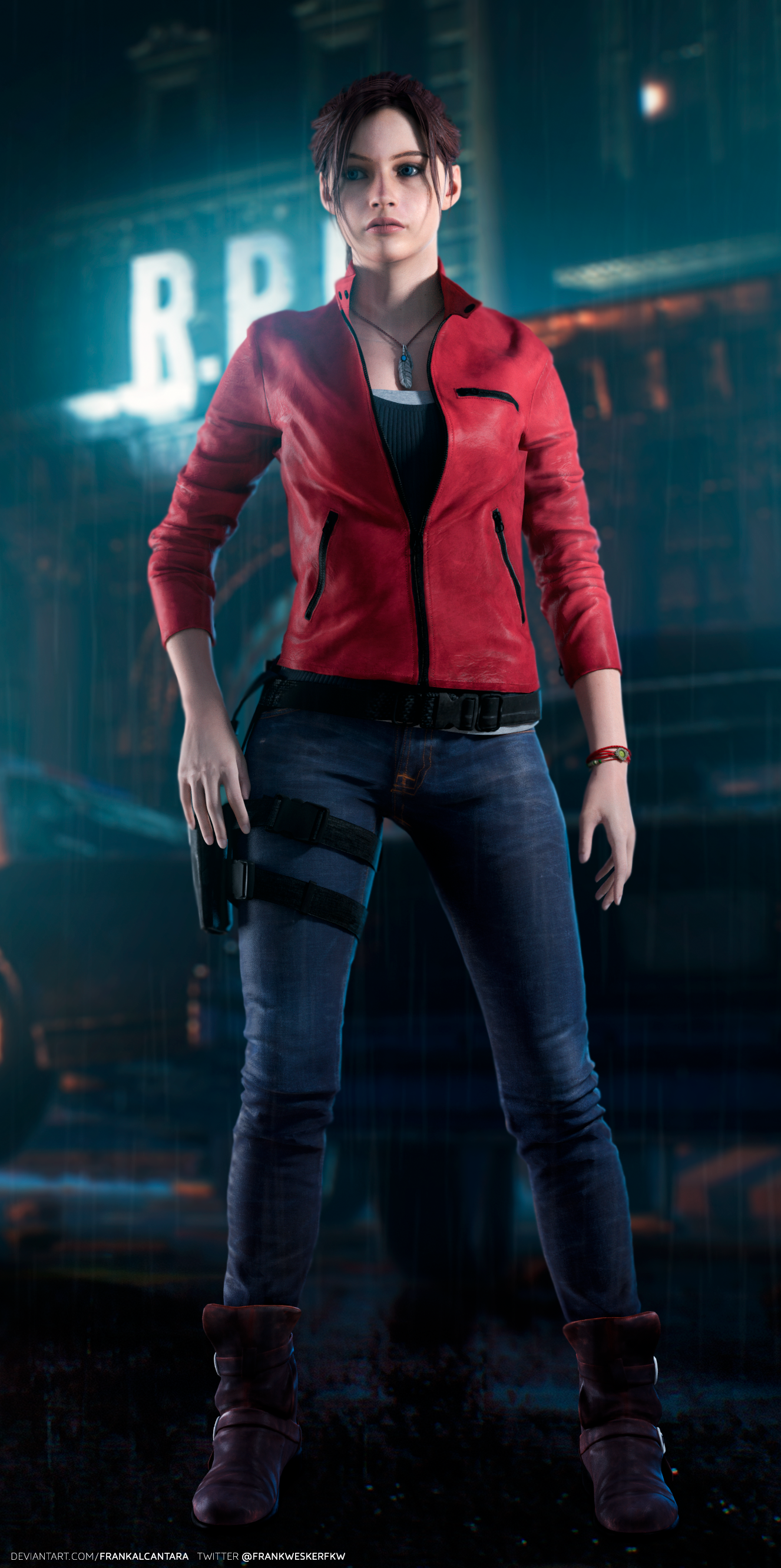 Claire Redfield-Resident Evil 2 Remake by Nabriales-D-Majestic on DeviantArt