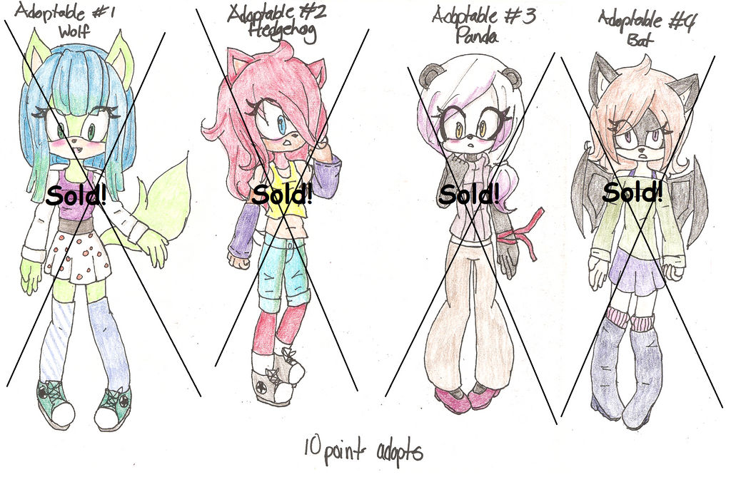 Sonic Adopt Set - CLOSED!