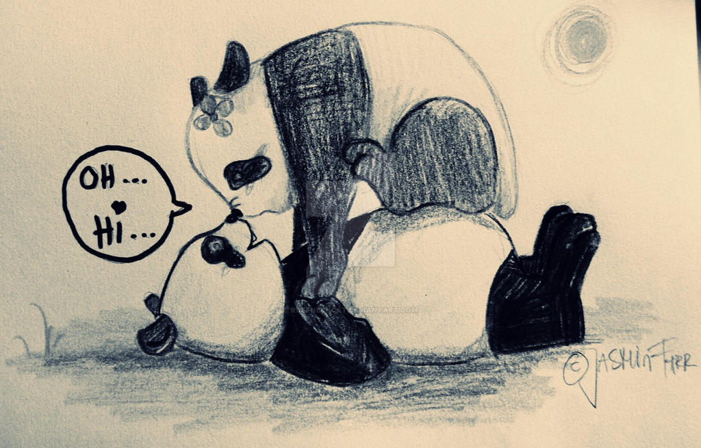 Panda In Love