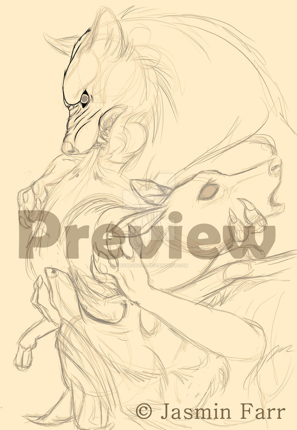 Just a Preview ~ Wolf and Fox