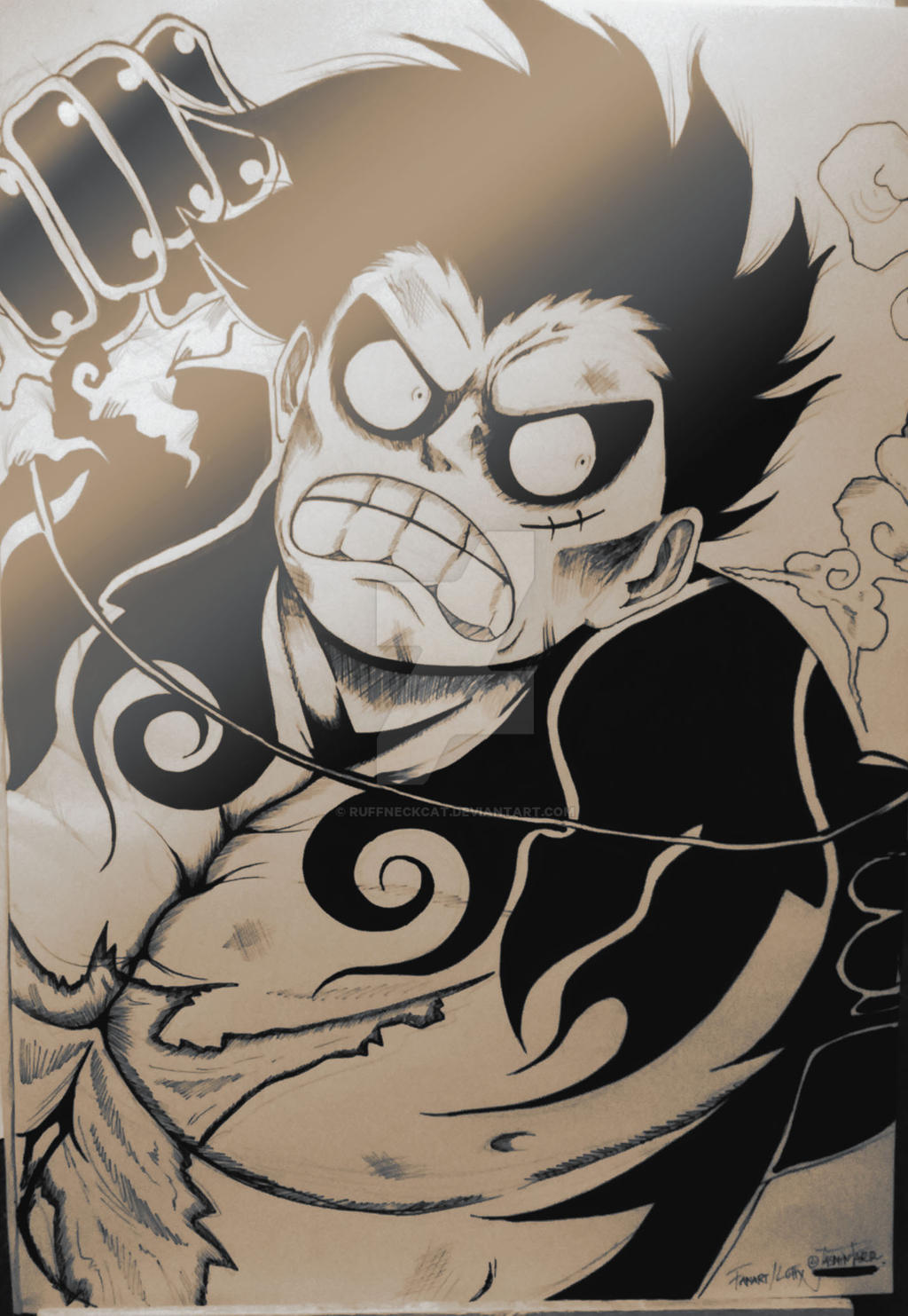 Monkey D. Ruffy - Gear 4 - Pound Man