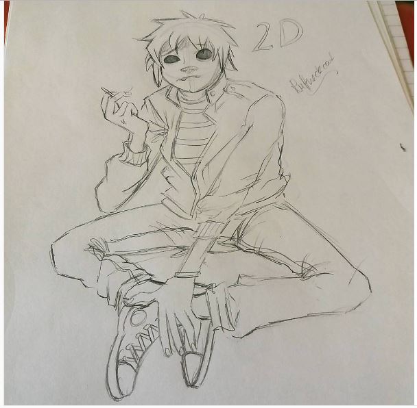 Gorillaz 2D Fanart