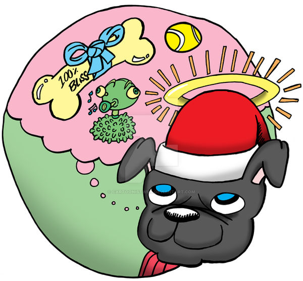 Andy the Pug Christmas page 6