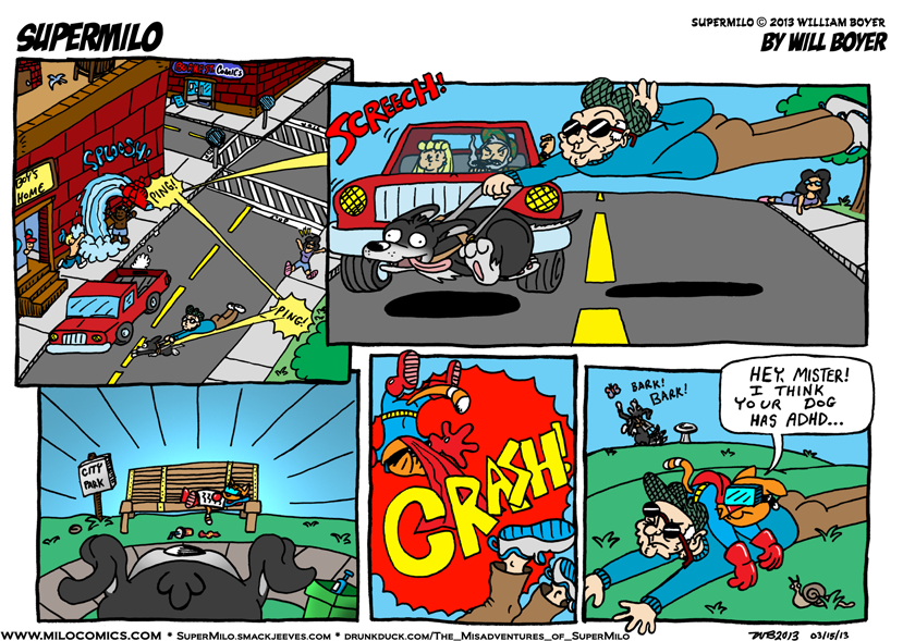 SuperMilo #42: ADHD Dog