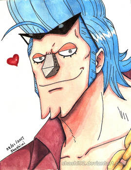 Franky smiles