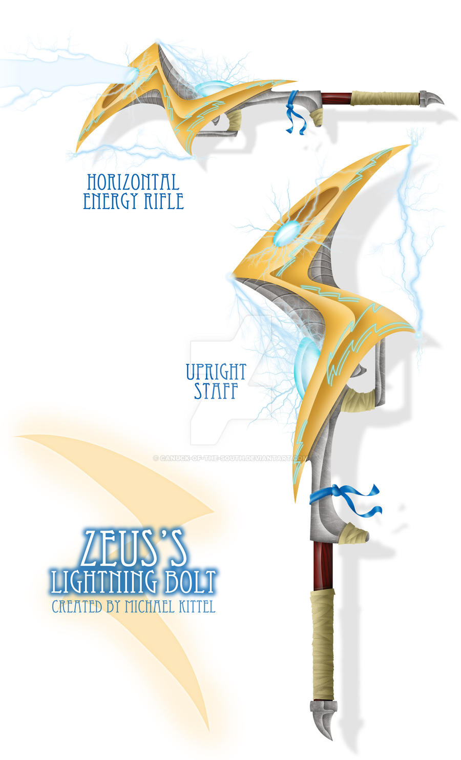 Zeus S Lightning Bolt By Canuck Of The South On Deviantart