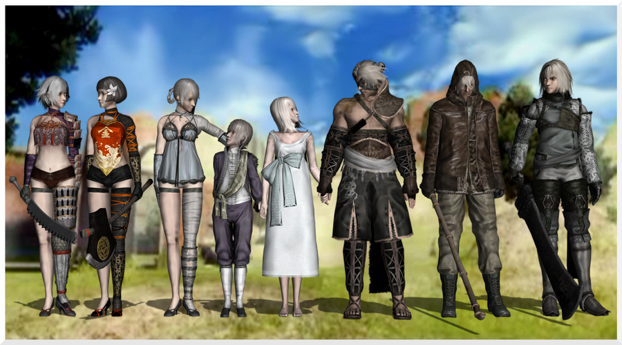 Replicant With Others on Brother-Nier - DeviantArt.