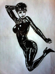 CatWoman - Selina Kyle - Work Doodle