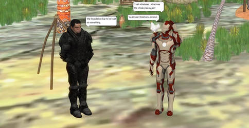 Iron Man Encounters Zod