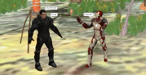 Iron Man POWNED Zod