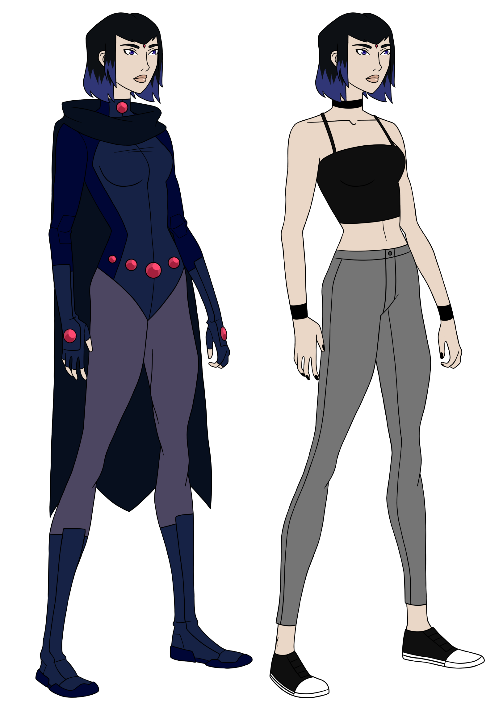 Raven Fan Design by Autumnetta on DeviantArt