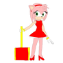 REQUEST: Amy Rose (in high heels for some reason)