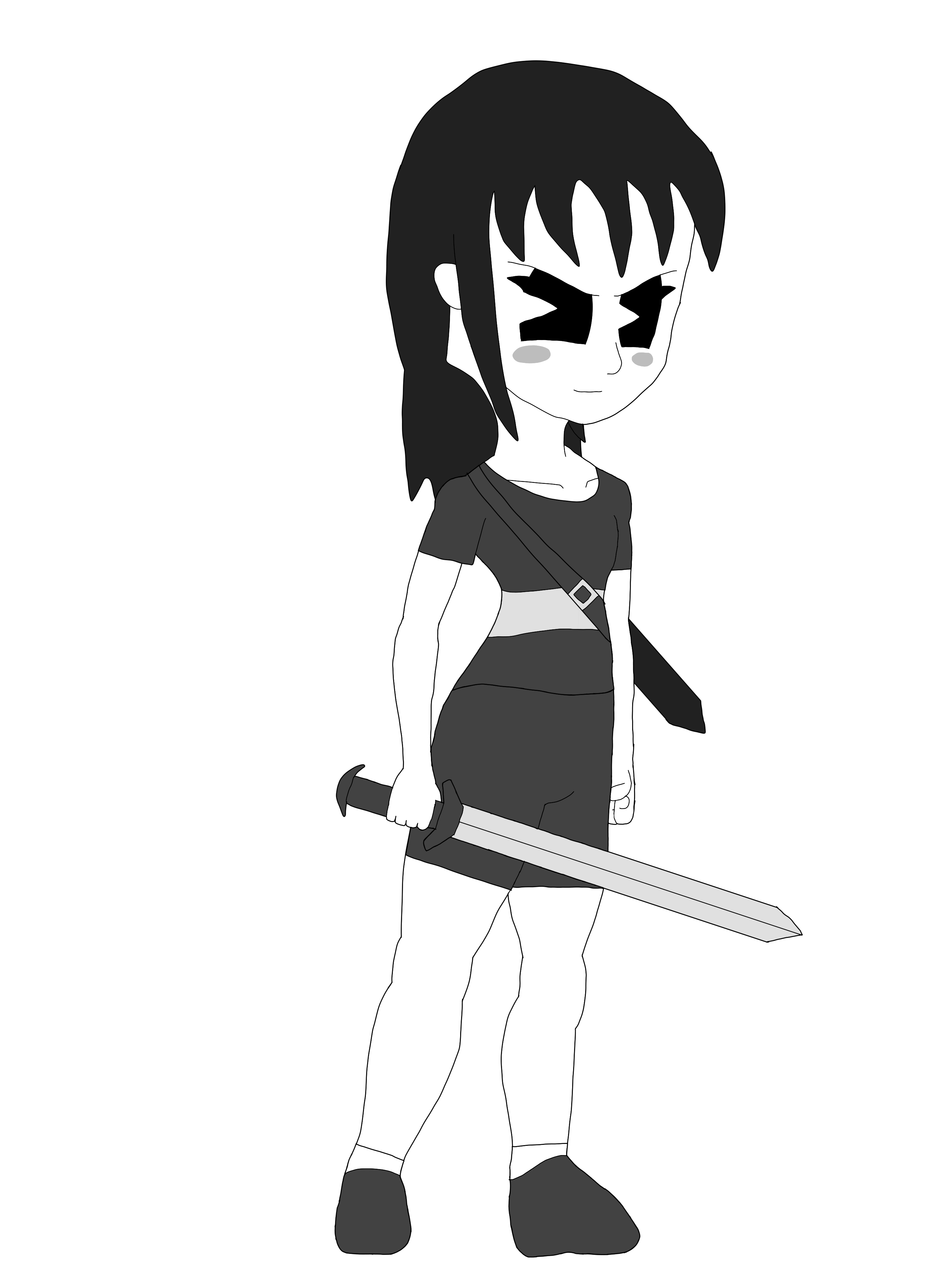 Ink Chara by AdrielLightvale on DeviantArt