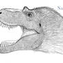 Sketch del Nanuqsaurus hoglundi