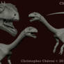 Escultura 3D Chilesaurus diegosuarezi