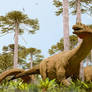 Ilustracion nuevo titanosaurio