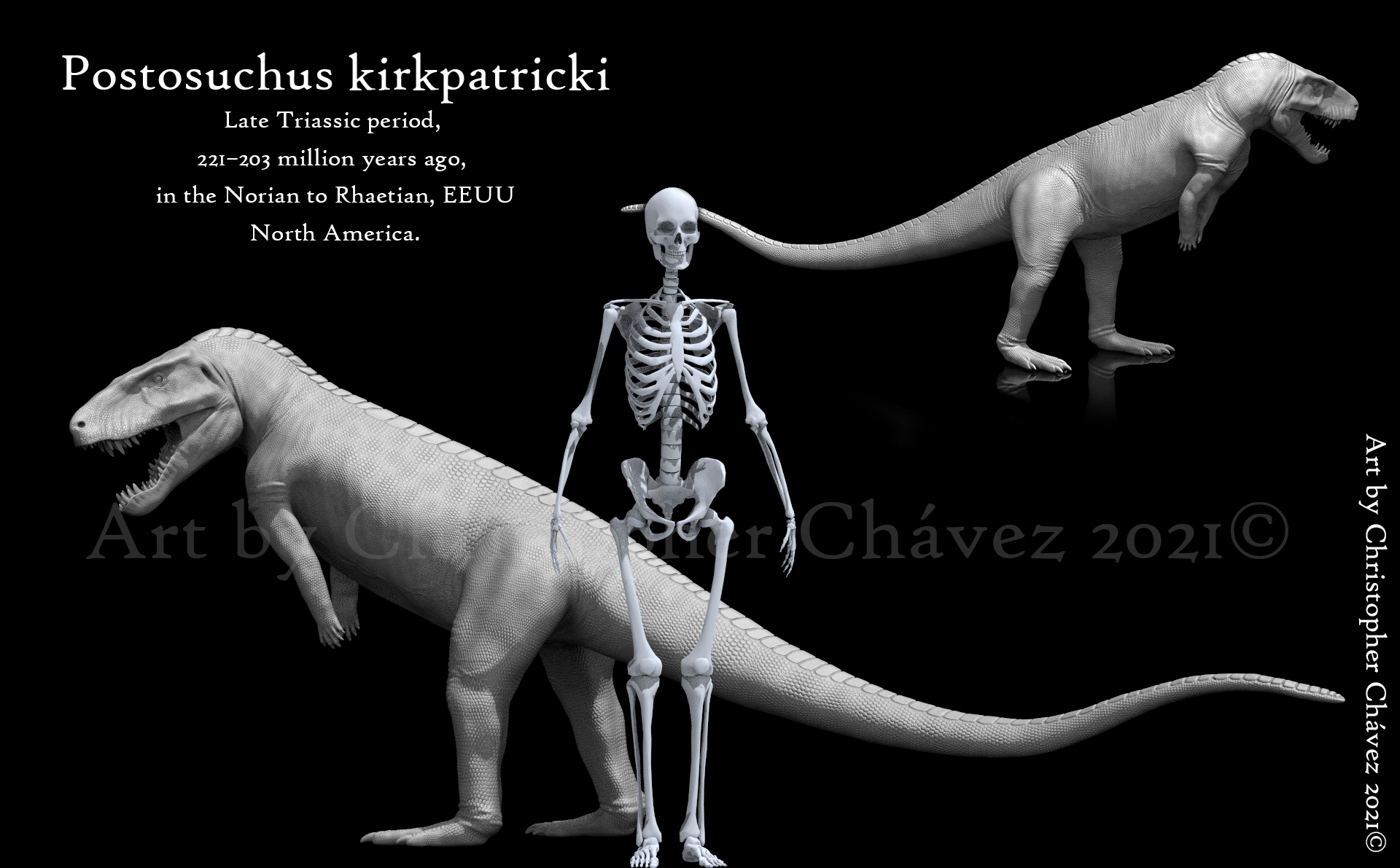 Postosuchus by Christopher252 on DeviantArt