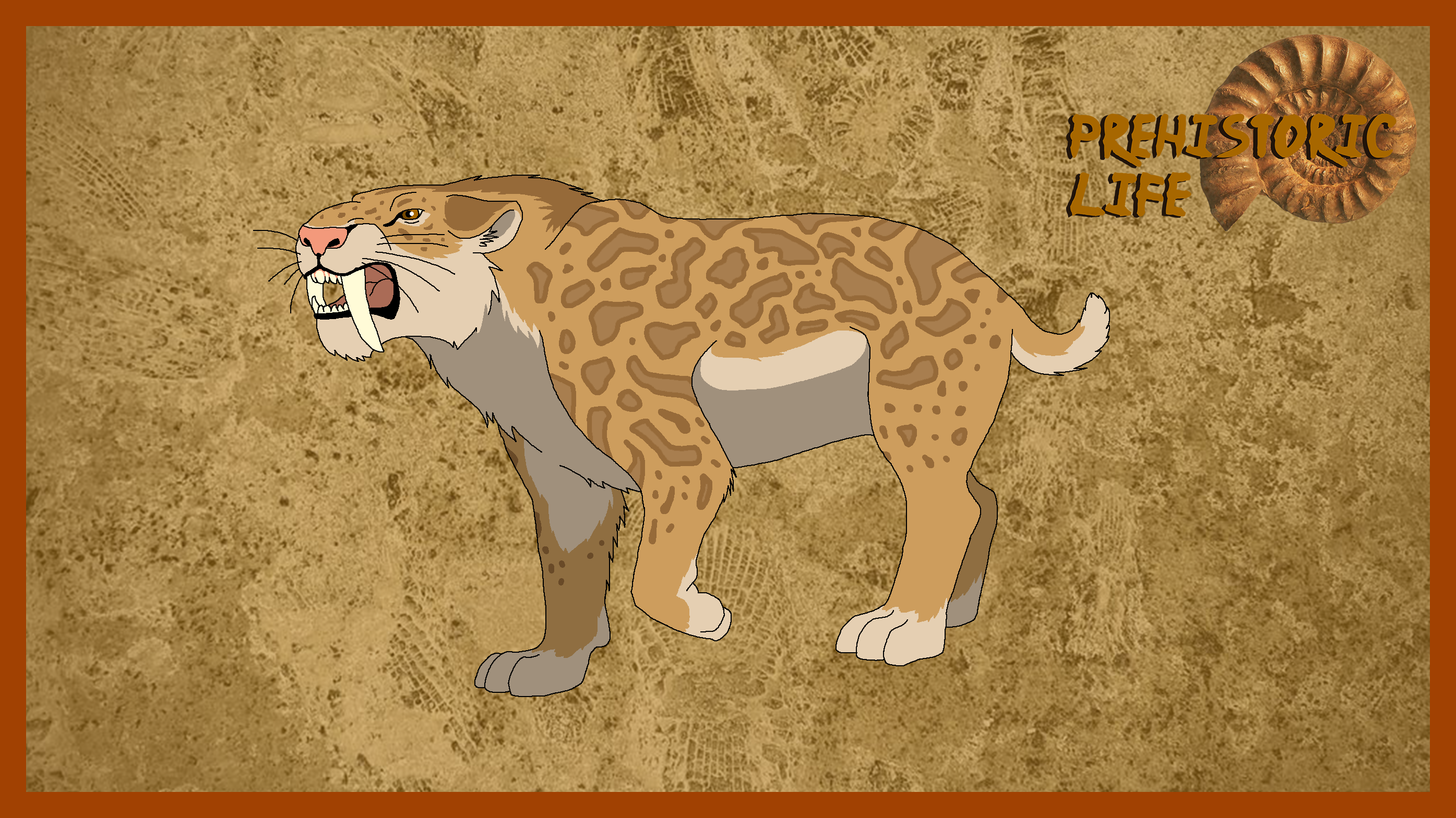Smilodon Color Smilodon by shipputomas on DeviantArt