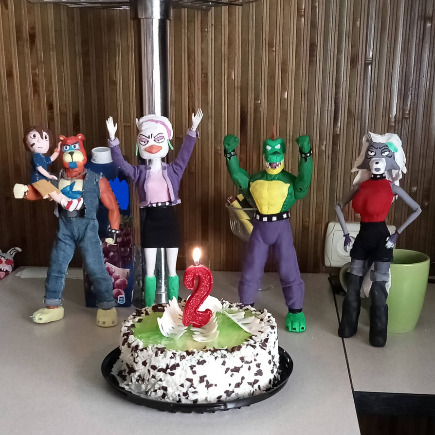 Happy 2nd Anniversary Fnaf Fury's Rage! by AnthonySid2003 on DeviantArt